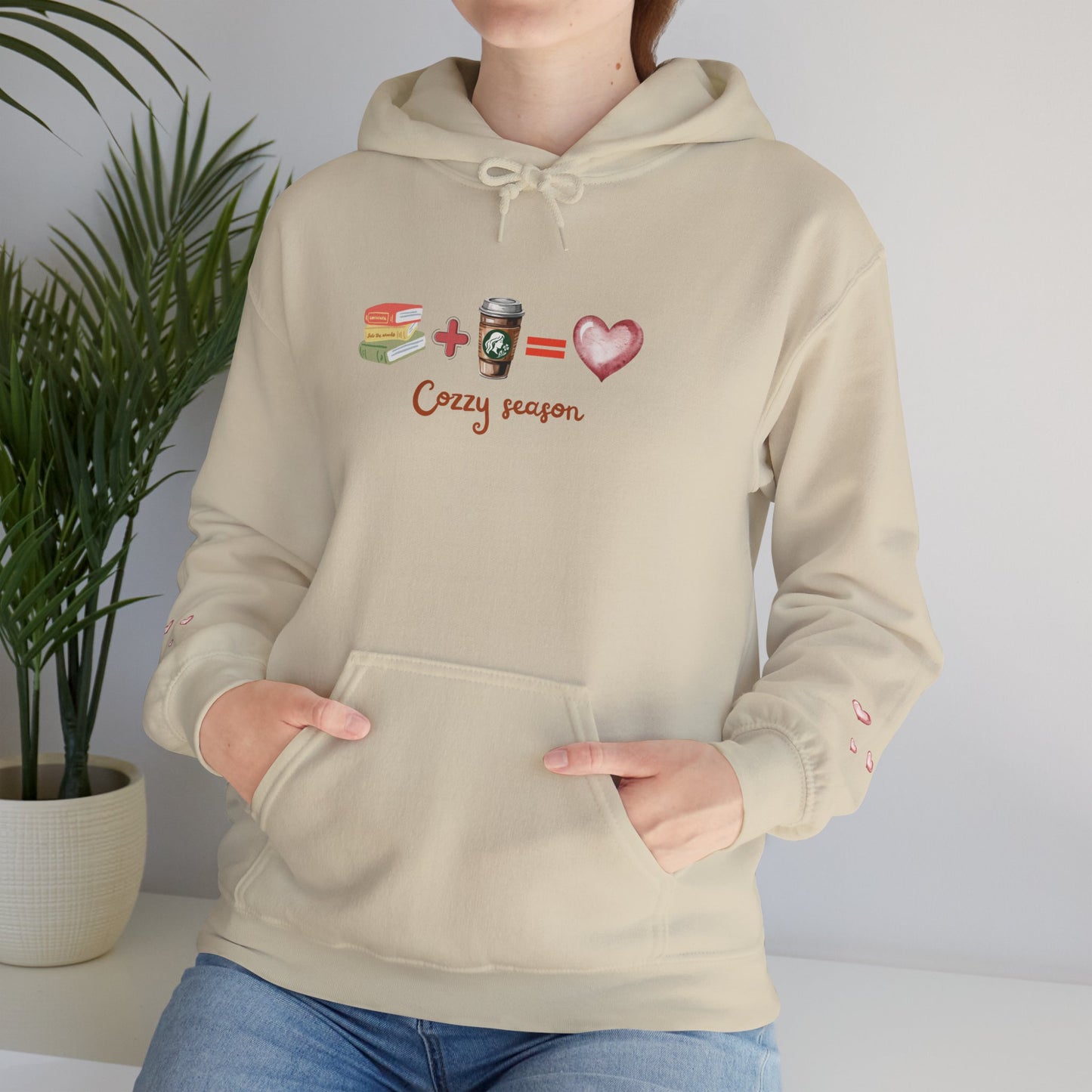 Cute Foodie Sweatshirt, Cozy Season Hoodie, Unisex Warm Pullover, Gift for Food Lovers, Valentine’s Day Apparel, Trendy Casual Wear