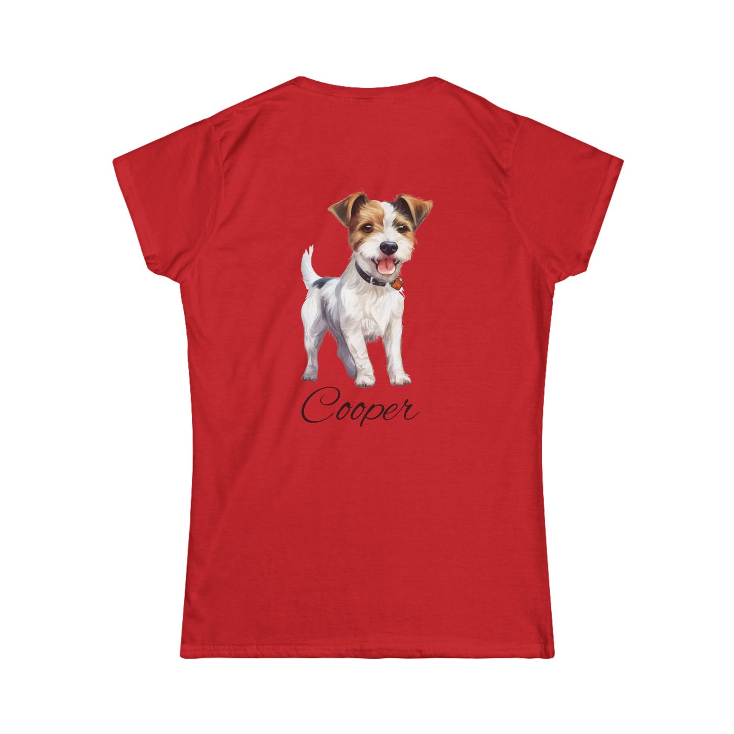 Fun Bulldog Graphic Women's Softstyle Tee, Pet Lover Gift, Casual Outfit, Dog Mom Shirt, Birthday Gift