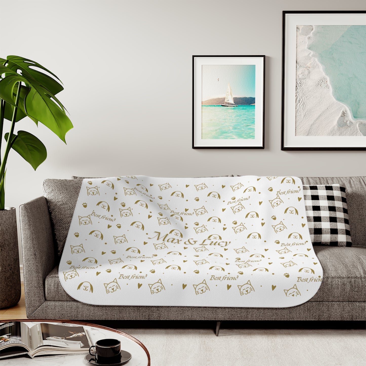 Cozy Sherpa Blanket for Warmth and Style | Perfect for Gifts, Home Decor, Camping, and Cozy Nights