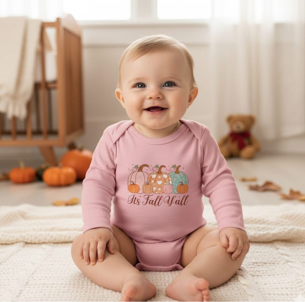 Adorable Fall-Themed Infant Bodysuit, Cute Baby Outfit, Perfect for Autumn Celebrations, Halloween, Thanksgiving, Baby Shower Gift