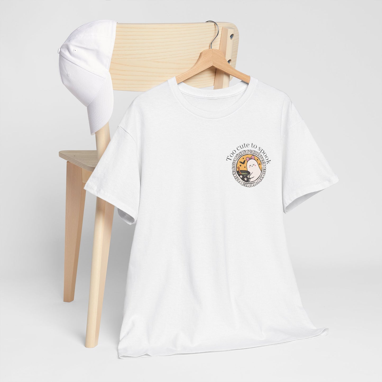 Playful Nature Unisex Heavy Cotton Tee | Eco-Friendly Apparel, Casual Look, Gift for Friends, Nature Lover's T-Shirt, Everyday Wear