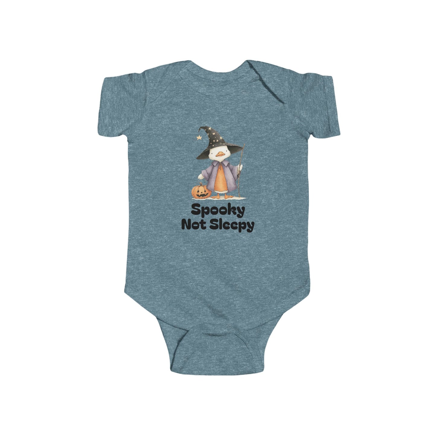Spooky Not Sleepy Infant Bodysuit, Halloween Baby Outfit, Cute Baby Costume, Fall Baby Gift, Halloween Apparel