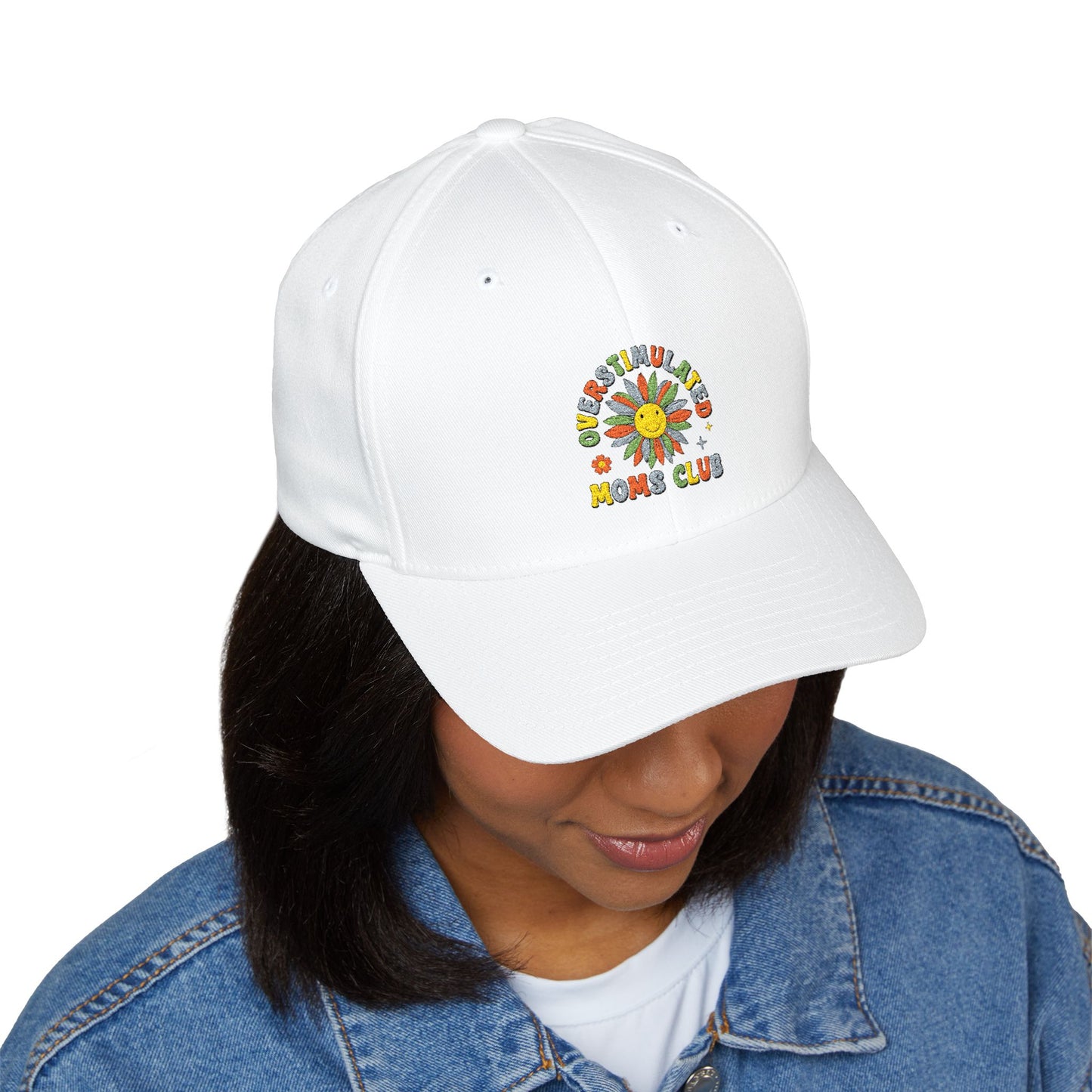 Embroidery Cap - Cheerleading Team Spirit, Gift for Cheerleaders, Flexible Fit, Customizable Cap, Summer Essentials