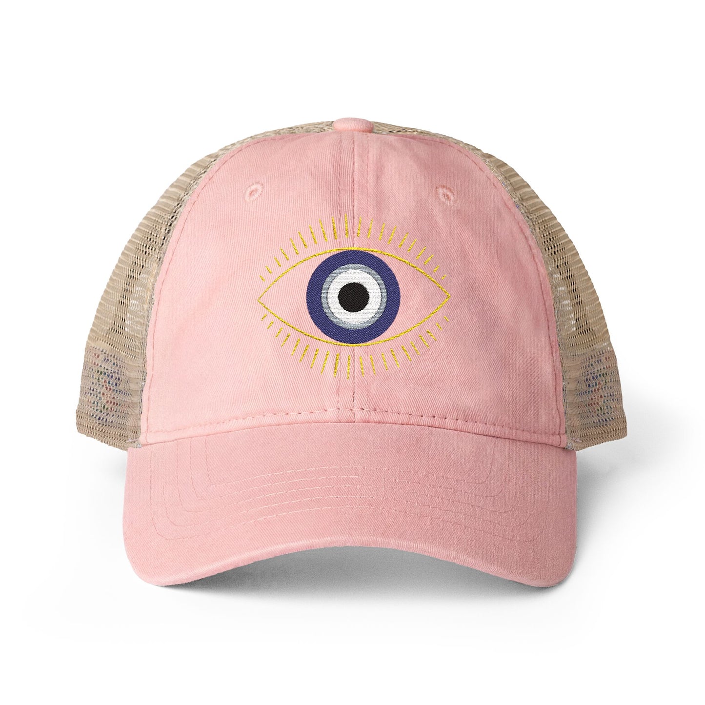 Women's Washed Mesh-Back Cap