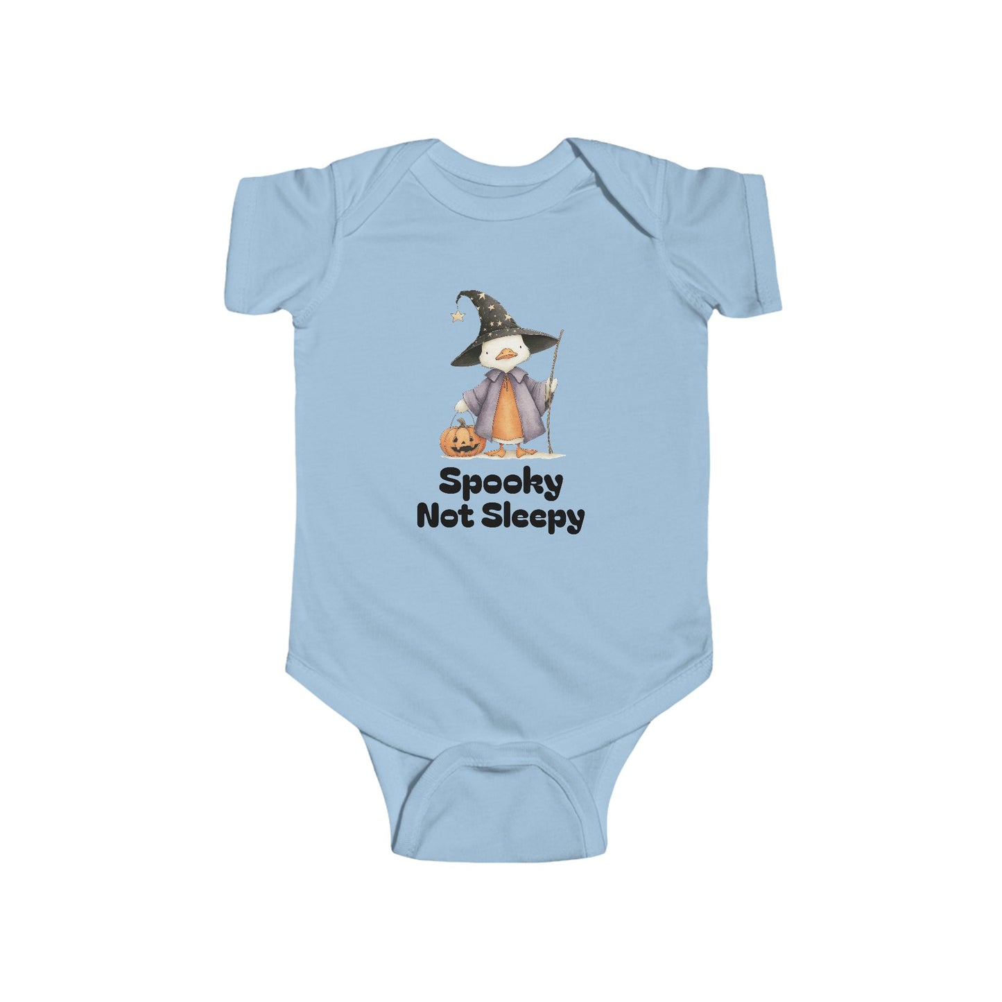 Spooky Not Sleepy Infant Bodysuit, Halloween Baby Outfit, Cute Baby Costume, Fall Baby Gift, Halloween Apparel