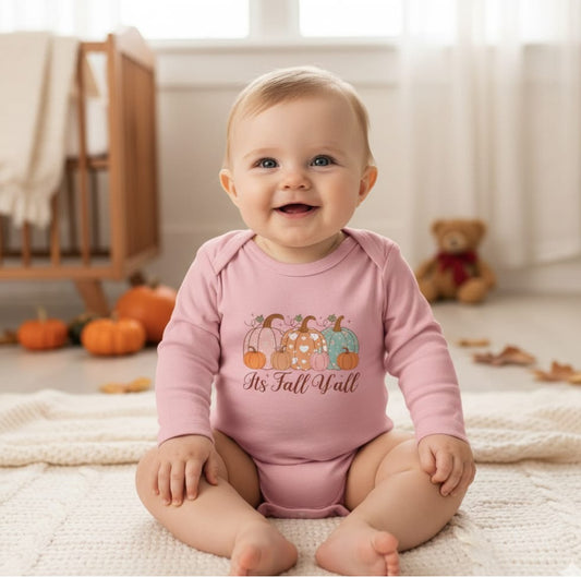 Adorable Fall-Themed Infant Bodysuit, Cute Baby Outfit, Perfect for Autumn Celebrations, Halloween, Thanksgiving, Baby Shower Gift
