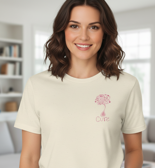Cherry Blossom Unisex Tee - Perfect for Pink October | Breast Cancer Awareness | Nature Lovers Gift
