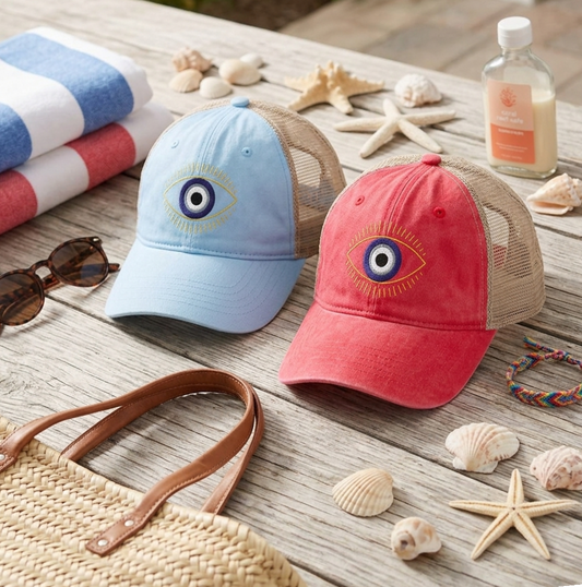 Women's Washed Mesh-Back Cap