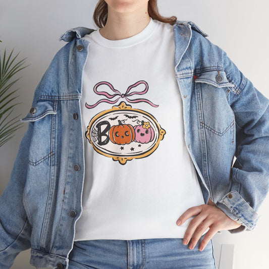 Halloween Pumpkin Graphic Tee, Spooky Shirt, Unisex Shirt, Fall Fashion, Boo Design T-Shirt