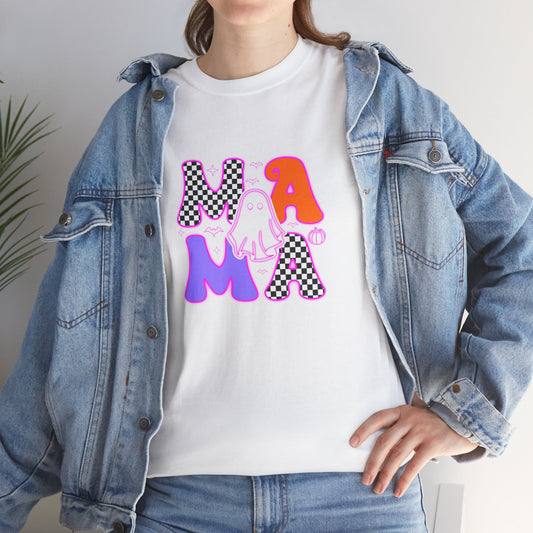 Vibrant Mama Graphic Tee, Fun Mother's Day Gift, Casual Style, Family Reunion Top, Statement Tee