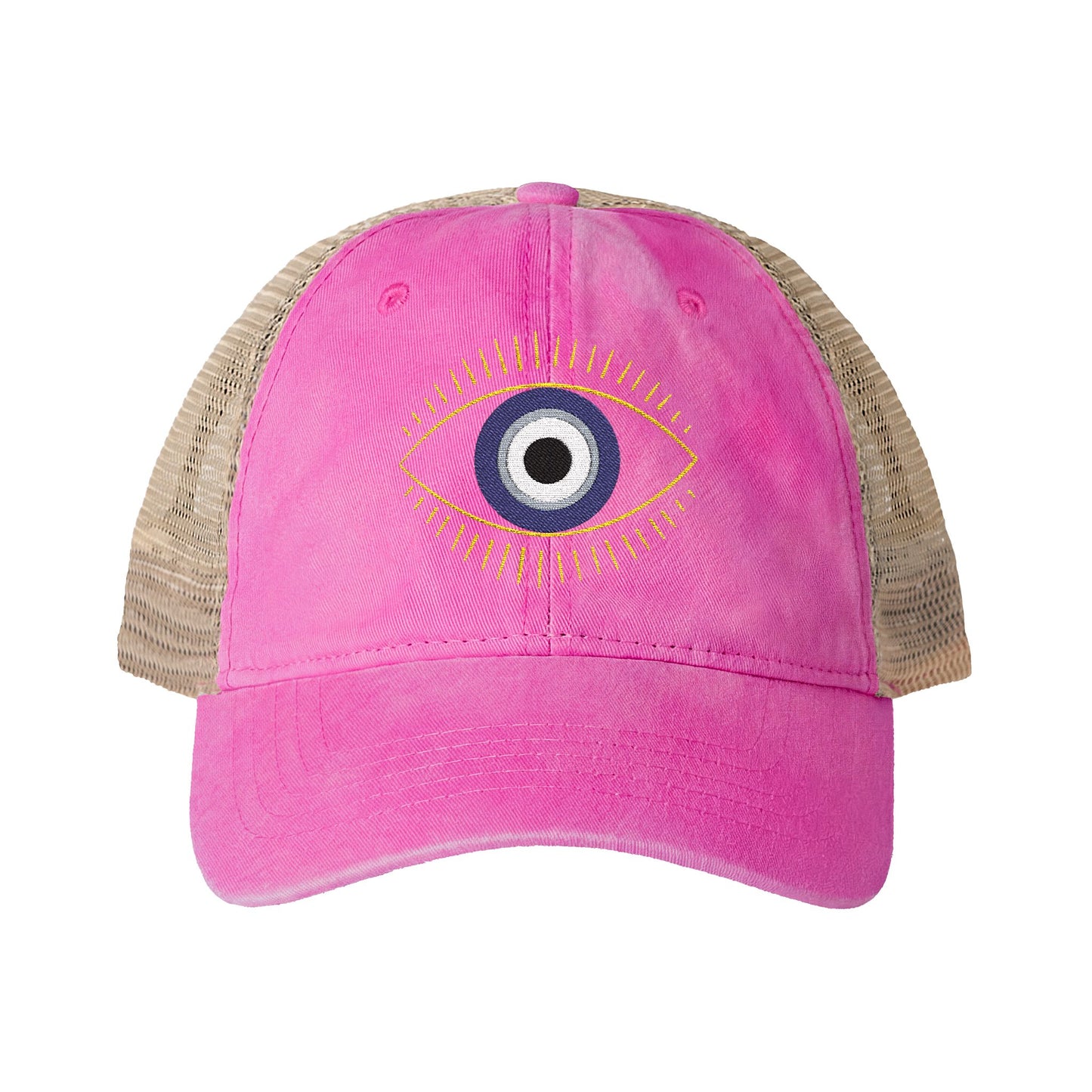 Women's Washed Mesh-Back Cap