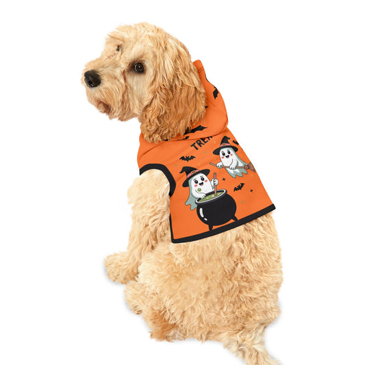 Spooky Pet Hoodie, Halloween Pet Costumes, Trick or Treat Dog Sweater, Fun Pet Apparel, Cute Cat Hoodie