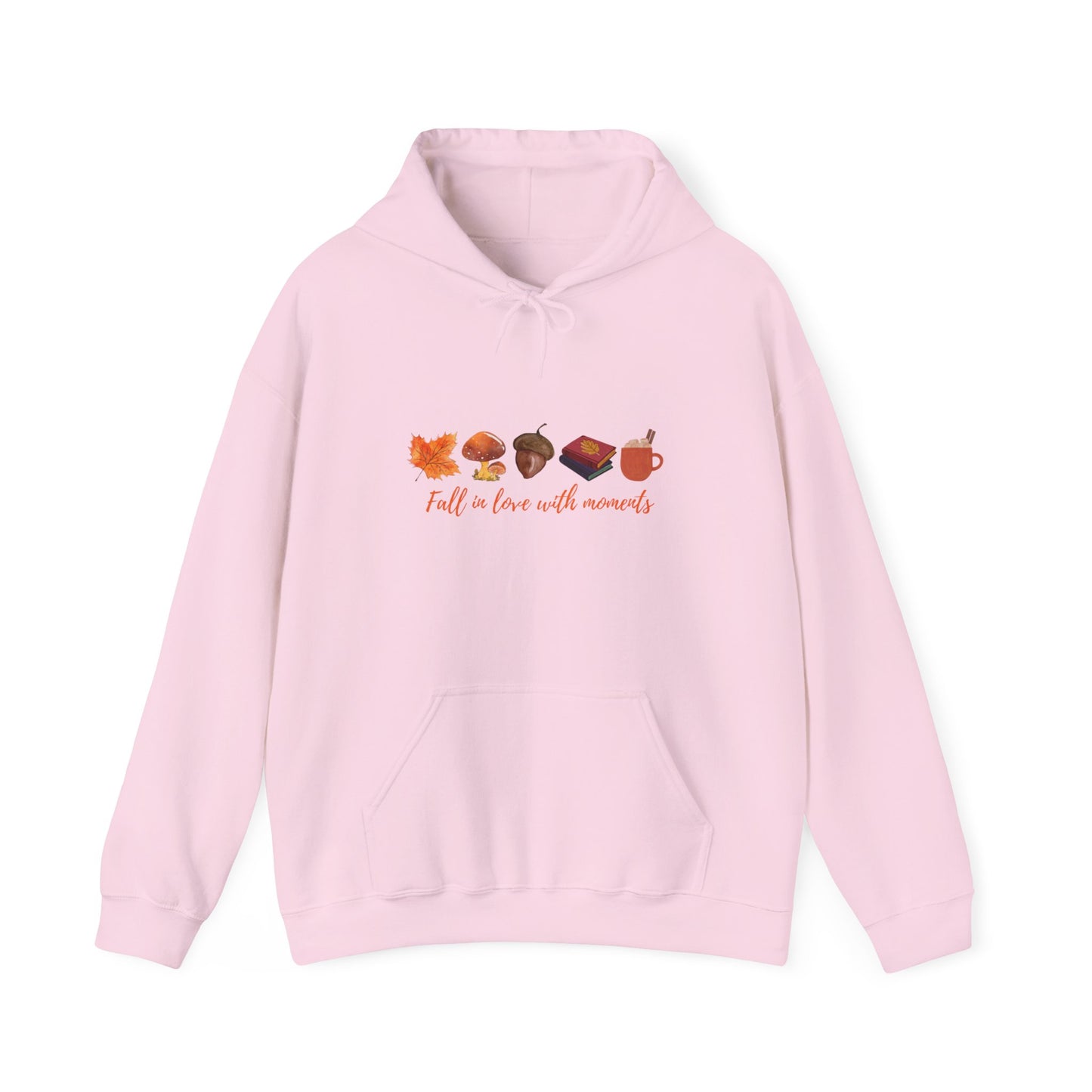 Cozy Fall Hooded Sweatshirt - Fall in Love with Moments - Unisex Outdoor Sweater, Autumn Fashion, Cozy Gift, Seasonal Wear, Ideal for [...]