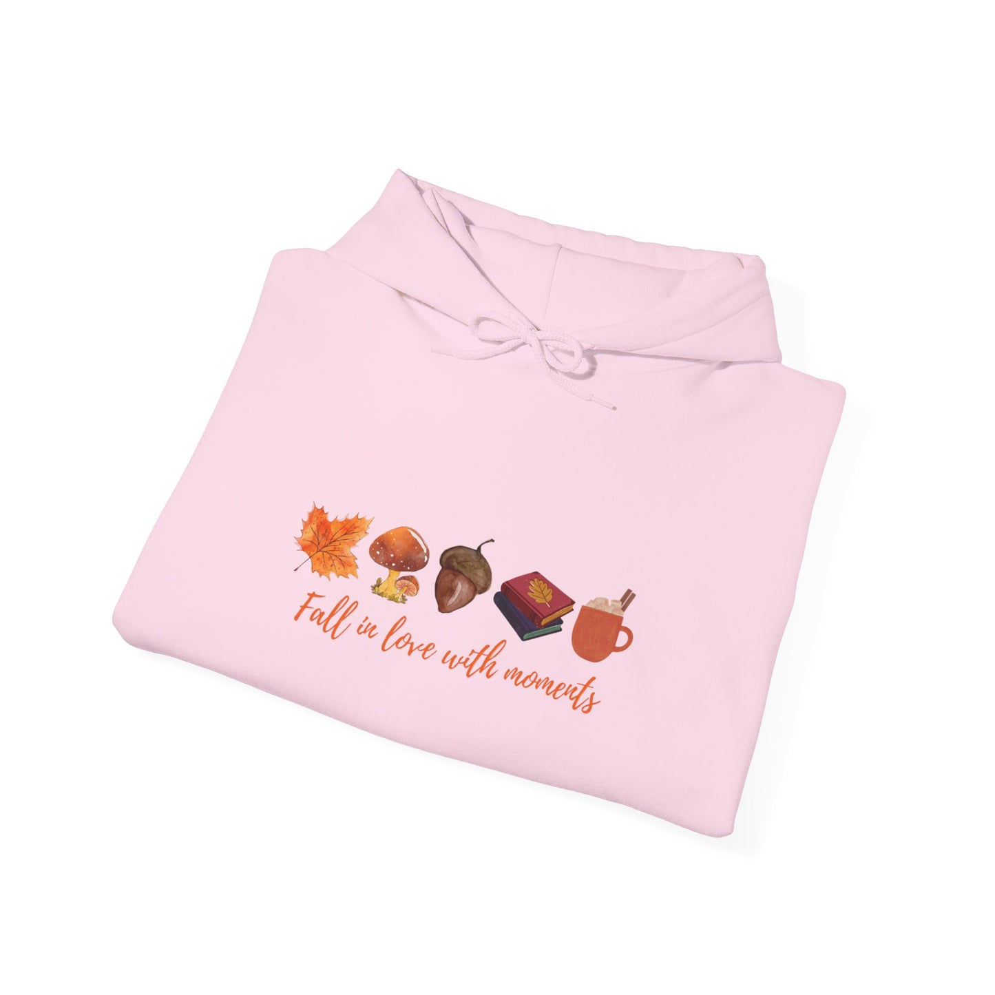 Cozy Fall Hooded Sweatshirt - Fall in Love with Moments - Unisex Outdoor Sweater, Autumn Fashion, Cozy Gift, Seasonal Wear, Ideal for [...]